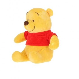 PELUCHE WINNIE L OURSON - DISNEY 28CM + SON - ACC