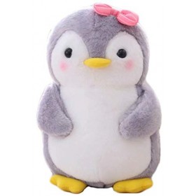 NEWQSING Mignon jouet en peluche pingouin poupée coussin cadeau danniversaire pour enfants