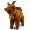 Peluche ramsey marron en zige chèvre debout - Doudou * biz