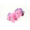 CADEAUX STORE Peluche Licorne en Nylon Souple différentes Couleurs - Souple comme Un Doudou 28, Mauve 