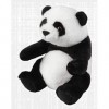 Ravensden Peluche Panda Assis 18 cm