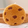 NOpinz Petit Biscuit poupée Pad rempli Rond Biscuit Peluche Jouet créatif Oreiller Doux Sac à Dos Pendentif Enfants Fille Cad