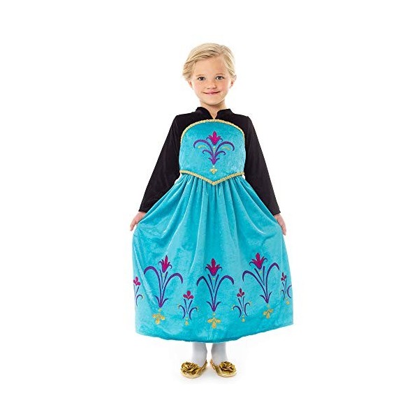 Little Adventures Ice Queen Coronation Dress Up Costume X-Large Age 7-9 