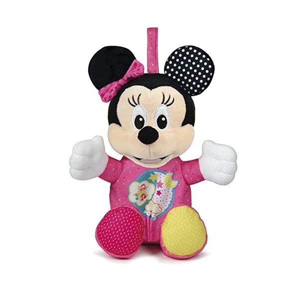 Clementoni - Baby Minnie Lightin Plush Peluche Multicolore 17207