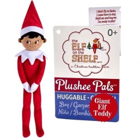 Lutin Farceur de Noel Noir Accessoires | Elf on The Shelf Noir Huggable Peluche Accessoire | Les Lutins Farceurs | Lutin de N