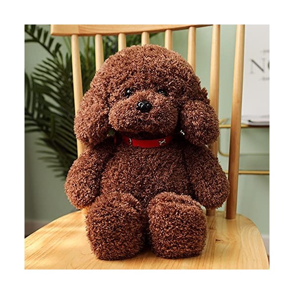 25 cm-55 cm Teddy Chien Poupée en Peluche Jouet Assis Caniche Poupée Mignon Enfants Filles en Peluche Oreiller Chambre Décora