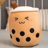 25-70cm Bubble Tea Cup Peluche Jouet Oreiller Aliments en Peluche Lait Thé Poupée Lait Thé Tasse Oreiller Coussin Enfants Jou