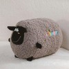 NOpinz Haute Qualité Peluche Mignon Mouton Laine Polaire Animal en Peluche Mouton Poupée Jouets Enfants Chambre Décoration Ca