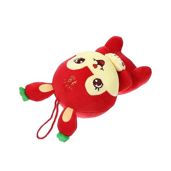 ibasenice Nourriture pour Faire Courir Le Lapin Cadeau De Nouvel an 2023 Poupée Lapin Poupée De Mascotte De Lapin Fournitures