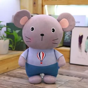 NOpinz Mignon Chat Peluche Jouet en Peluche Dessin Animé Animal Souris en Peluche Poupée De Décoration À La Maison Jouets Enf