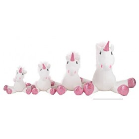 Rudolf Schaffer Shiny Licorne en Peluche, 5523, Multicolore, 38 cm