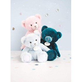 Doudou et Compagnie - Ours En Peluche Paillettes - 30 cm - Ciel - Ours Collection - DC3561