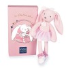 Doudou et Compagnie - Doudou Lapin - Lapin Tutu - Rose - 30 cm - MON DOUDOU BALLERINE - DC3972