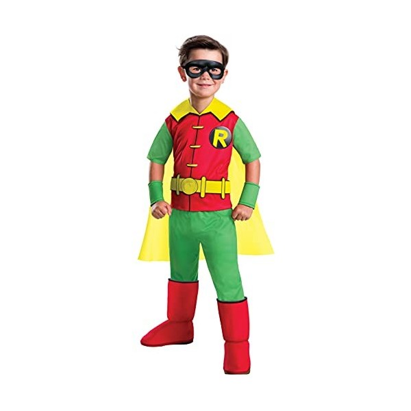 BATMAN DC Comics Robin Deluxe Child Costume Small