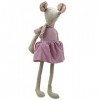 Wilberry Fille de Souris en Lin Peluche, Grand