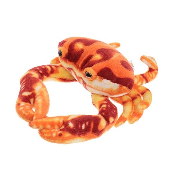 Toyvian Crabe Peluche Crabe Peluche Animal Peluche Faux Crabe Peluche