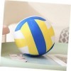 Sosoport Décoration 4Pcs Volley-Ball en Peluche Volley-Ball en Peluche en Peluche Ballon De Sport en Peluche Oreillers De Noë