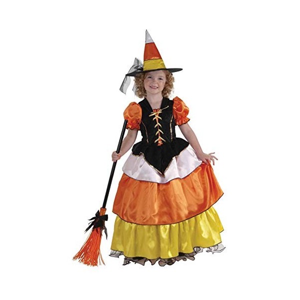 Forum Candy Corn Witch Costume S