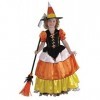 Forum Candy Corn Witch Costume S