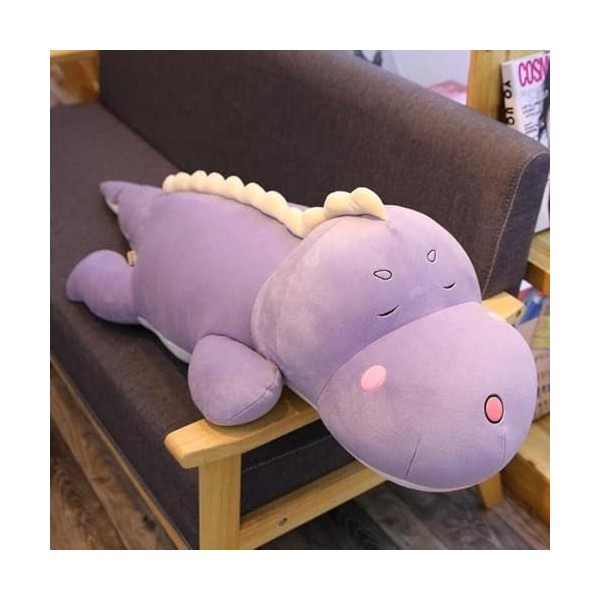 EPELUX 150cm Mignon Nouveau Dinosaure Peluche Jouets Cartoon Lézard en Peluche Lovely Enfants Garçons Bébé Cadeau d’anniversa