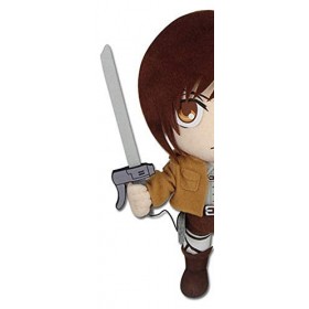 Great Eastern Attack on Titan 25,4&nbsp;cm Sasha Chemisier en Peluche