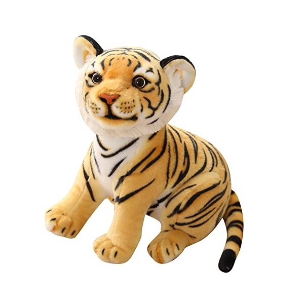 LICHENGTAI 33cm Tigre Poupée en Peluche Jouet Mascotte en Peluche, Creative poupée en Peluche Animale, Jouets en Peluche de T