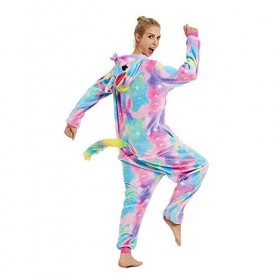 MJTP Mystery&Melody Doux Licorne Pyjamas Combinaisons Chemises de Nuit Peluche Vêtements de Nuit Halloween Noël Carnaval Fête