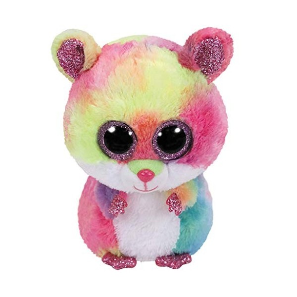 Ty - TY36416 - Beanie Boos - Peluche Rodney le hamster 23 cm