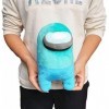 XIAOHONG Amg Us Peluche douce de 30 cm – Amg Us Game Crewmate en peluche – Cadeau pour les fans de jeu bleu 