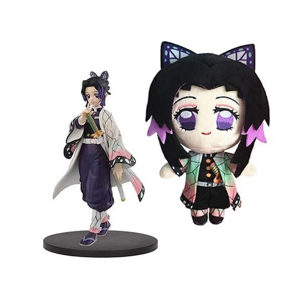 Jilijia Tsuyuri Kanao Figurine Modèle et Poupée en Peluche Lot de 2 personnages de dessin animé en PVC Statue Collection de f