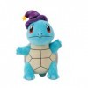 Pokémon PKW - Peluche saisonnière Halloween Squirtle avec Chapeau de sorcière - 20,3 cm - W4