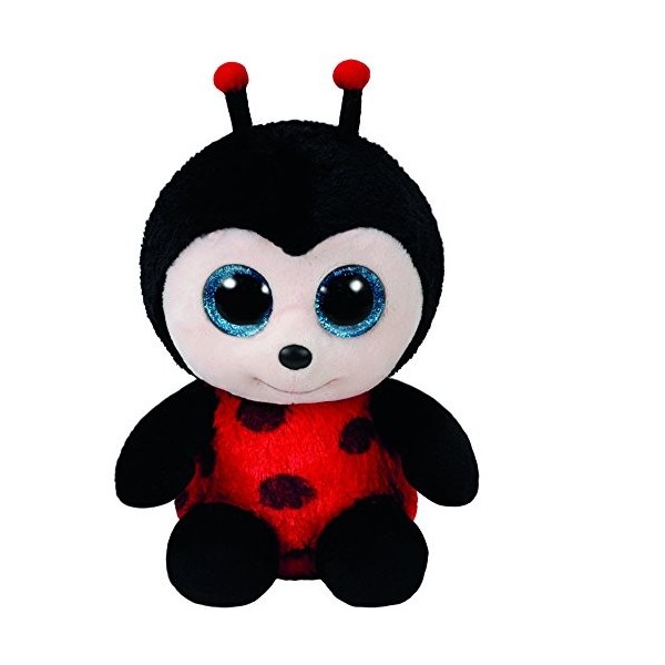 Ty - TY36850 - Beanie Boos - Peluche Izzy la Coccinelle