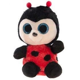 Ty - TY36850 - Beanie Boos - Peluche Izzy la Coccinelle