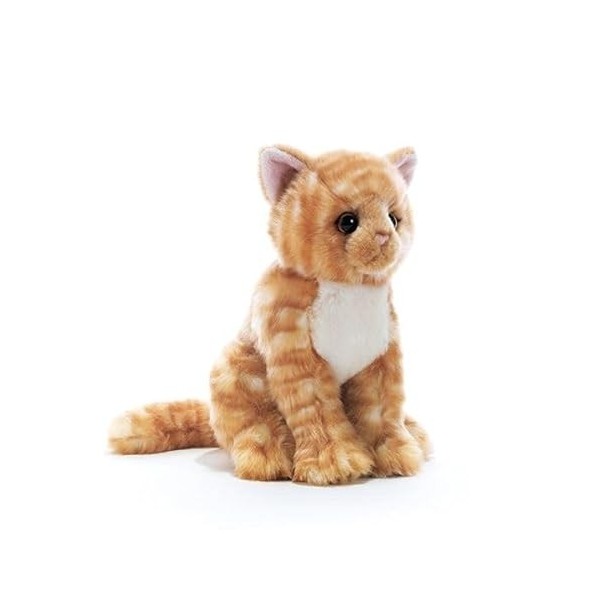 Plush - 15863 - Peluche de Chat Fauve tigré - Tabby - 26 cm