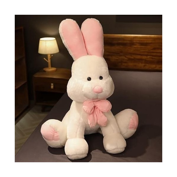 CILUA 50cm-80cm Belle Géant Lapin en Peluche Jouet Doux Dessin Animé Animal Grande Oreille Lapin en Peluche Poupées en Peluch