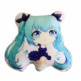 YuZong Hatsune Miku Jolie Fille 45CM Coussin en peluche personnages danime