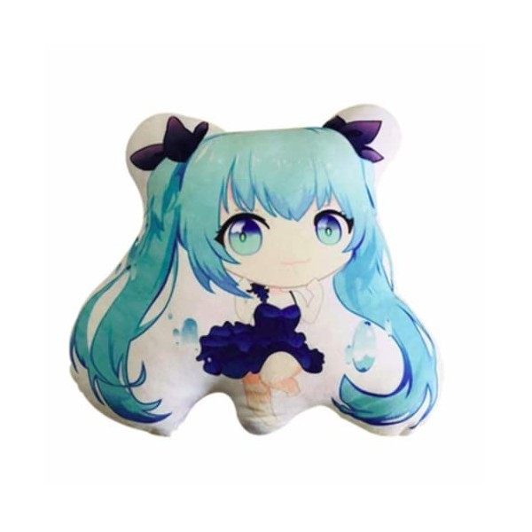 YuZong Hatsune Miku Jolie Fille 45CM Coussin en peluche personnages danime