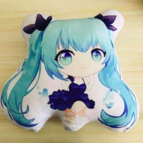 YuZong Hatsune Miku Jolie Fille 45CM Coussin en peluche personnages danime
