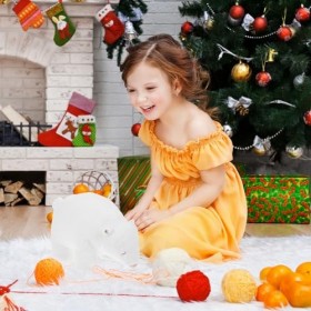 Toyvian Jouets danimaux en Peluche Coussins Décoratifs pour Canapé Cochon en Peluche Peluche Animaux Trucs Enfants Ensemble 