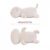 Fiotha Doux Adorable Chaton Oreiller en Peluche,40 cm Peluche Oreiller Coussin d‘Animaux pour Enfant,Peluche Kawaii Chat Orei