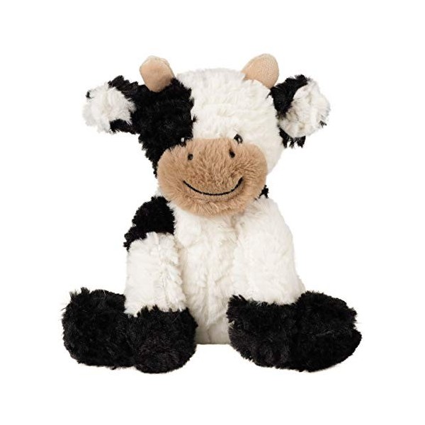 Hopearl Adorable jouet en forme de vache en peluche - En forme de vache - Doux - Cadeau danniversaire - Pour garçon et fille