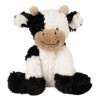 Hopearl Adorable jouet en forme de vache en peluche - En forme de vache - Doux - Cadeau danniversaire - Pour garçon et fille