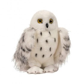 PIUMOJ Hibou Harry Peluche, Hibou Animal en Peluche Jouet, Potter Peluche de Enfants, Owl Plush Toy Cadeau pour Fans Enfants 