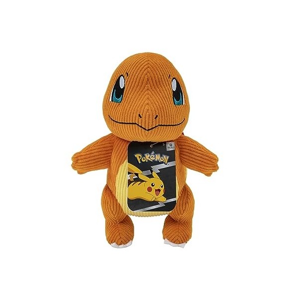 Pokemon Peluche Corduroy - Salamèche 20 cm Toute Douce