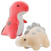 2pcs Dinosaures Jouet en Peluche, 30/50cm Mignonne Animale en Peluche de Dinosaure, Doux Dino Plushie PoupéE, Cadeaux pour Le