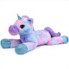 SNOWOLF Jouet en Peluche Licorne - Grand Jouet en Peluche - Grand Cheval en Peluche - Multicolore - Cadeau pour Enfants, Fill