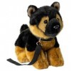 Carl Dick Peluche Berger Allemand avec Laisse, 21cm 3486