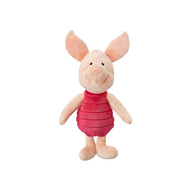 Disney Store Peluche Winnie lourson, 30 cm / 12", Peluche en Tissu Doux avec détails brodés et t-Shirt Rouge emblématique, C