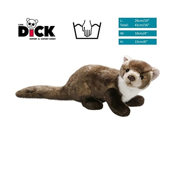 Carl Dick Peluche Martre, Mustelidae 26cm 2682