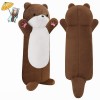 Gisqis Peluche Loutre de Mer Coussin Oreiller Peluche Doudou Loutre Kawaii Otter Plush Pillow Longue Peluche Enfant Noir Cade